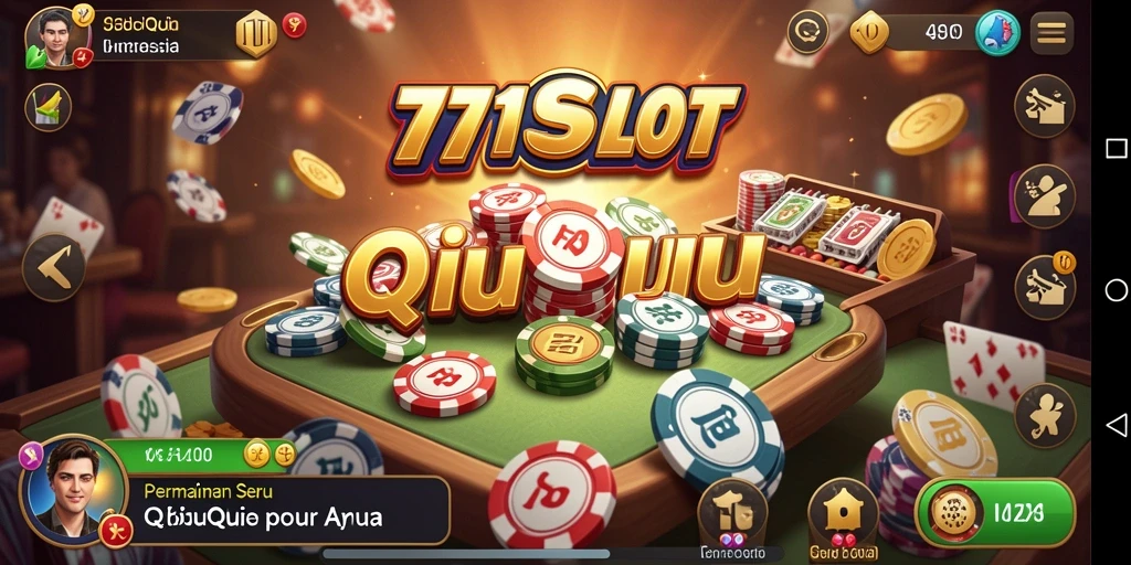 Screenshot menunjukkan gameplay seru QiuQiu di 171SLOT.