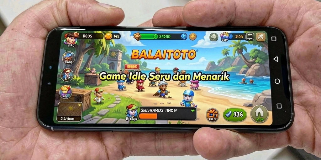 Screenshot gameplay BALAITOTO yang menunjukkan aksi menarik dalam mode Idle.