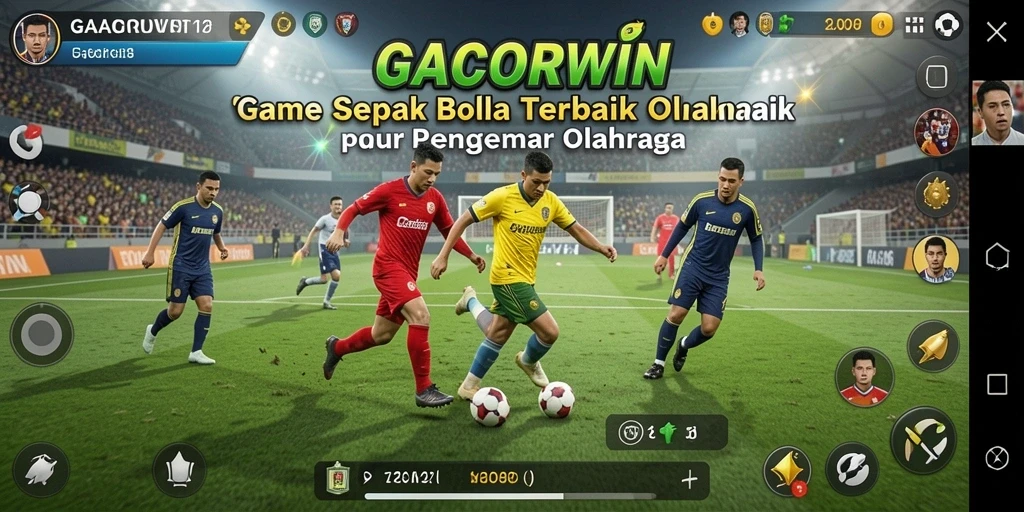 Tangkapan layar GACORWIN menampilkan aksi seru di lapangan sepak bola.