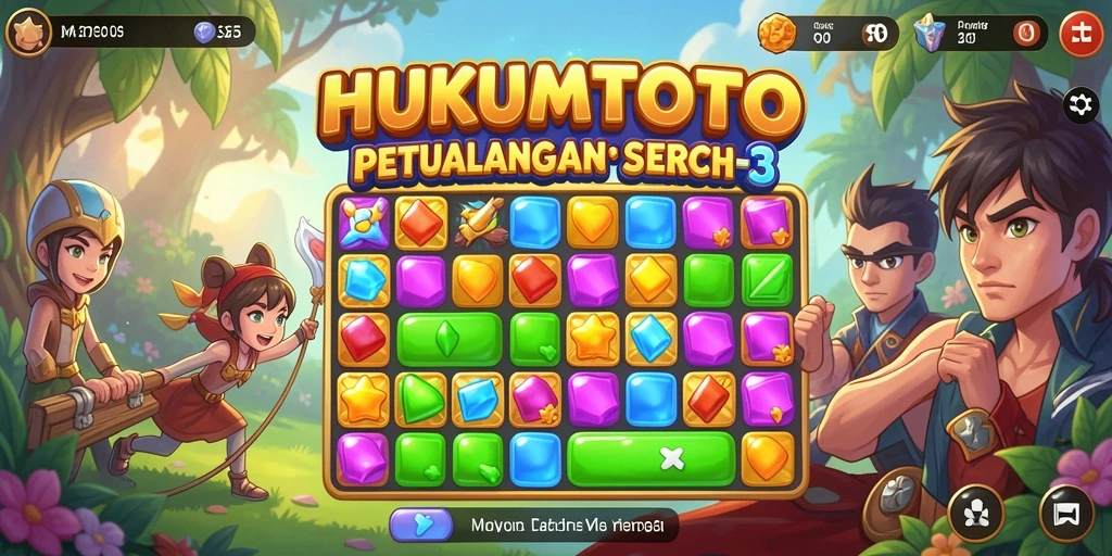 Tampilan menarik gameplay HUKUMTOTO yang seru.