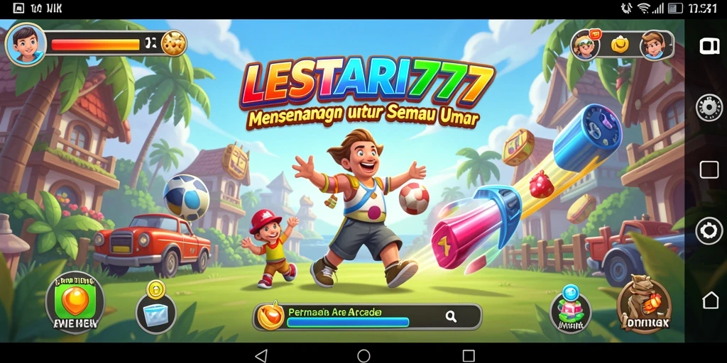 Tampilan menarik dari gameplay seru LESTARI777 yang penuh tantangan.