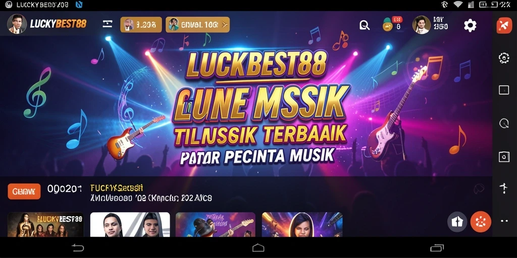 Tampilan gameplay LUCKYBEST88 yang seru dan interaktif.