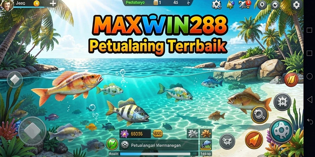 Tangkapan ikan yang menakjubkan dalam gameplay MAXWIN288.